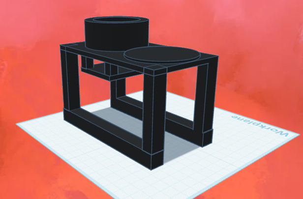 Couch table 3D model