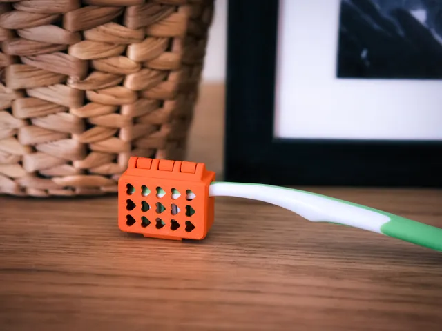 Toothbrush Travel Case - Print in Place (the cutest one) v2