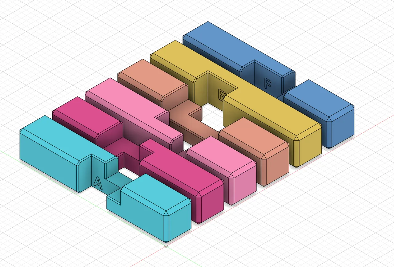 3D Knot Puzzle [Parametric] by Waschtl | Download free STL model