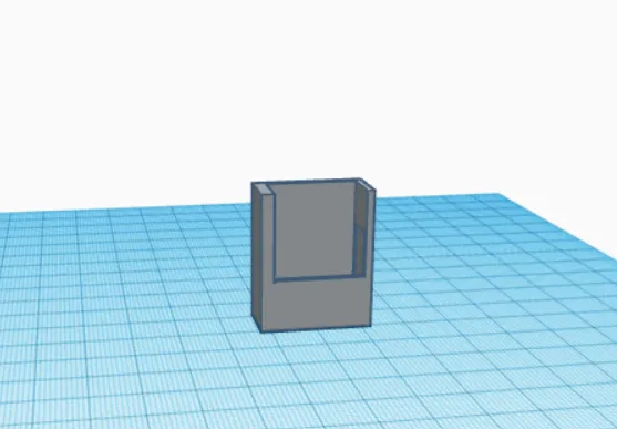 ( tinkercad series )5volt quadcopter battery holder