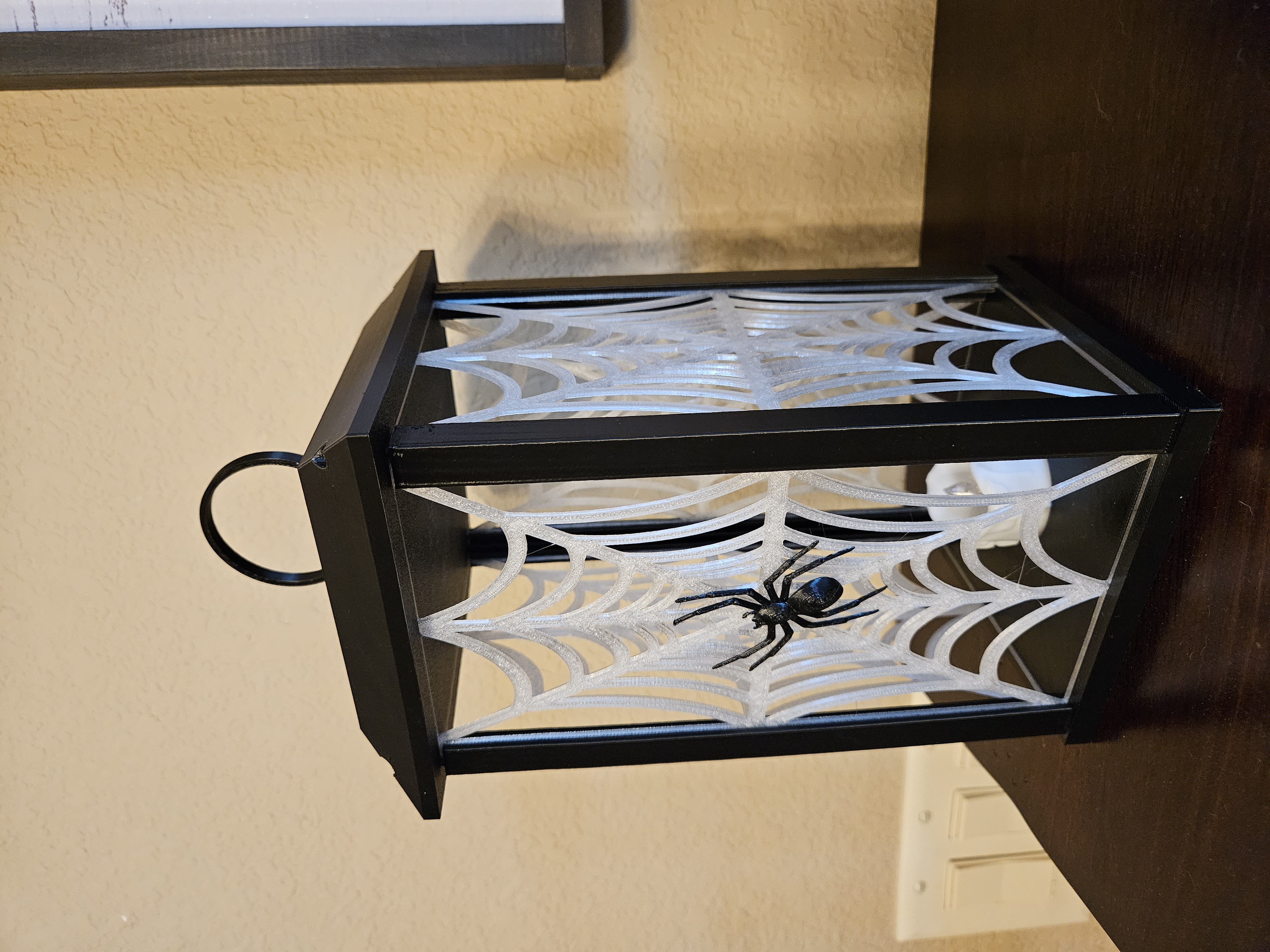 Halloween Spiderweb Lantern