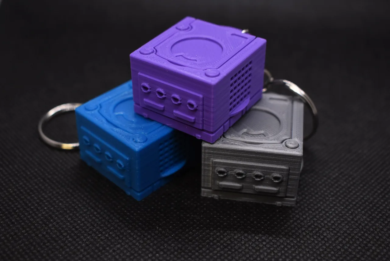 GameCube keychain by Calin | Download free STL model | Printables.com