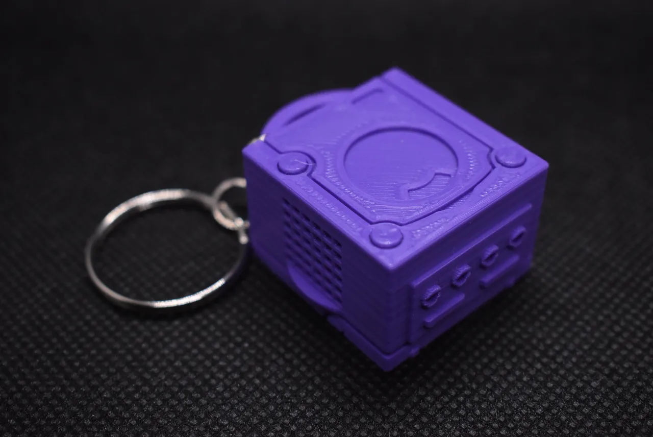 GameCube keychain by Calin | Download free STL model | Printables.com