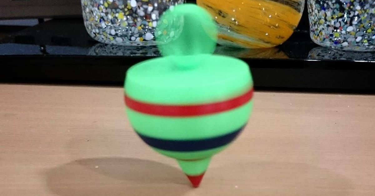 Spinning top ring by 3DP_Park Download free STL model