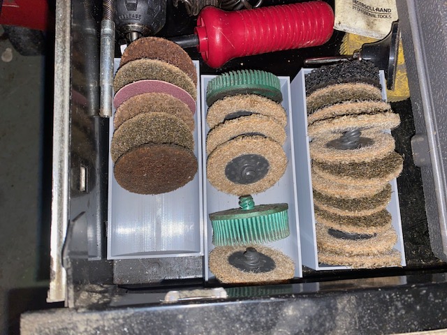 Two Inch Roloc Disk Holder