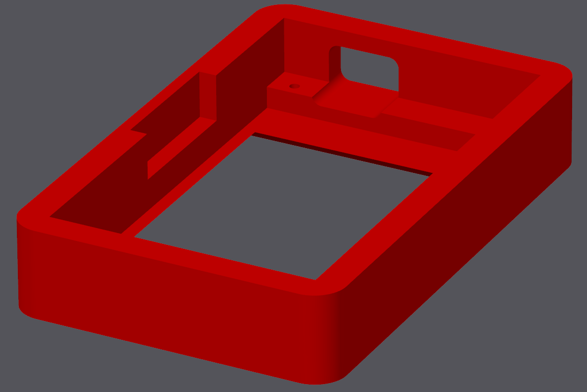 P1Ptouch Front plate with SD Card Cutout