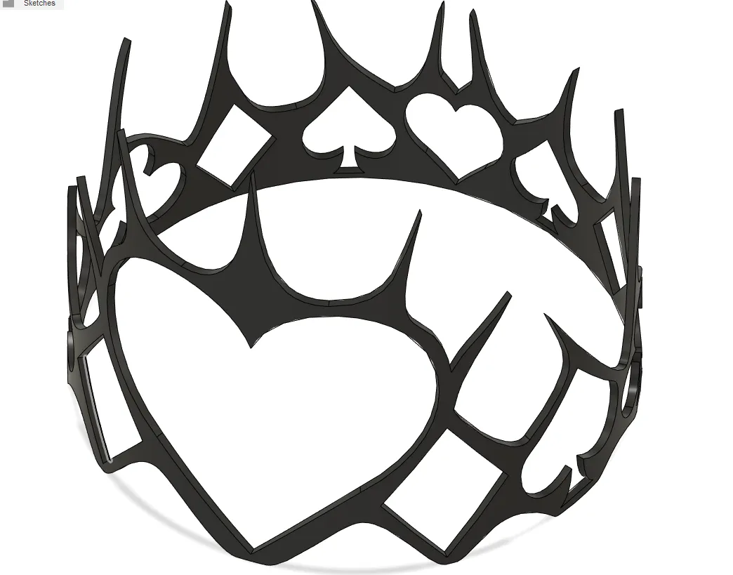 queen of hearts crown clip art