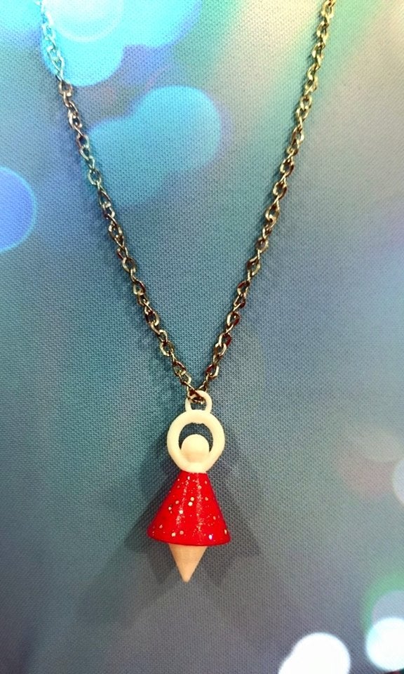 Ballet girl ( necklace )