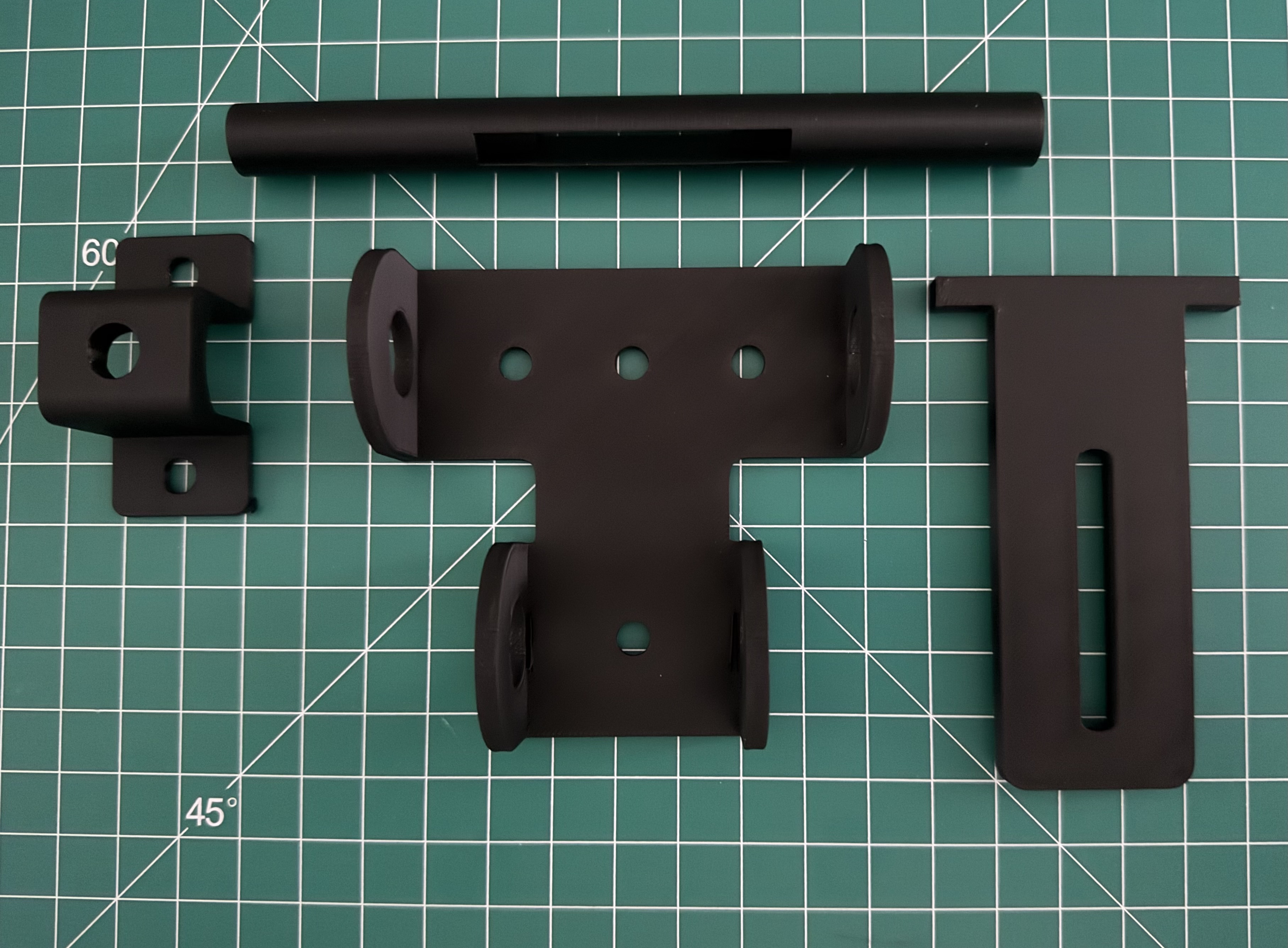 Miniatura 2 do modelo 3D Gate Latch Assembly (lockable)