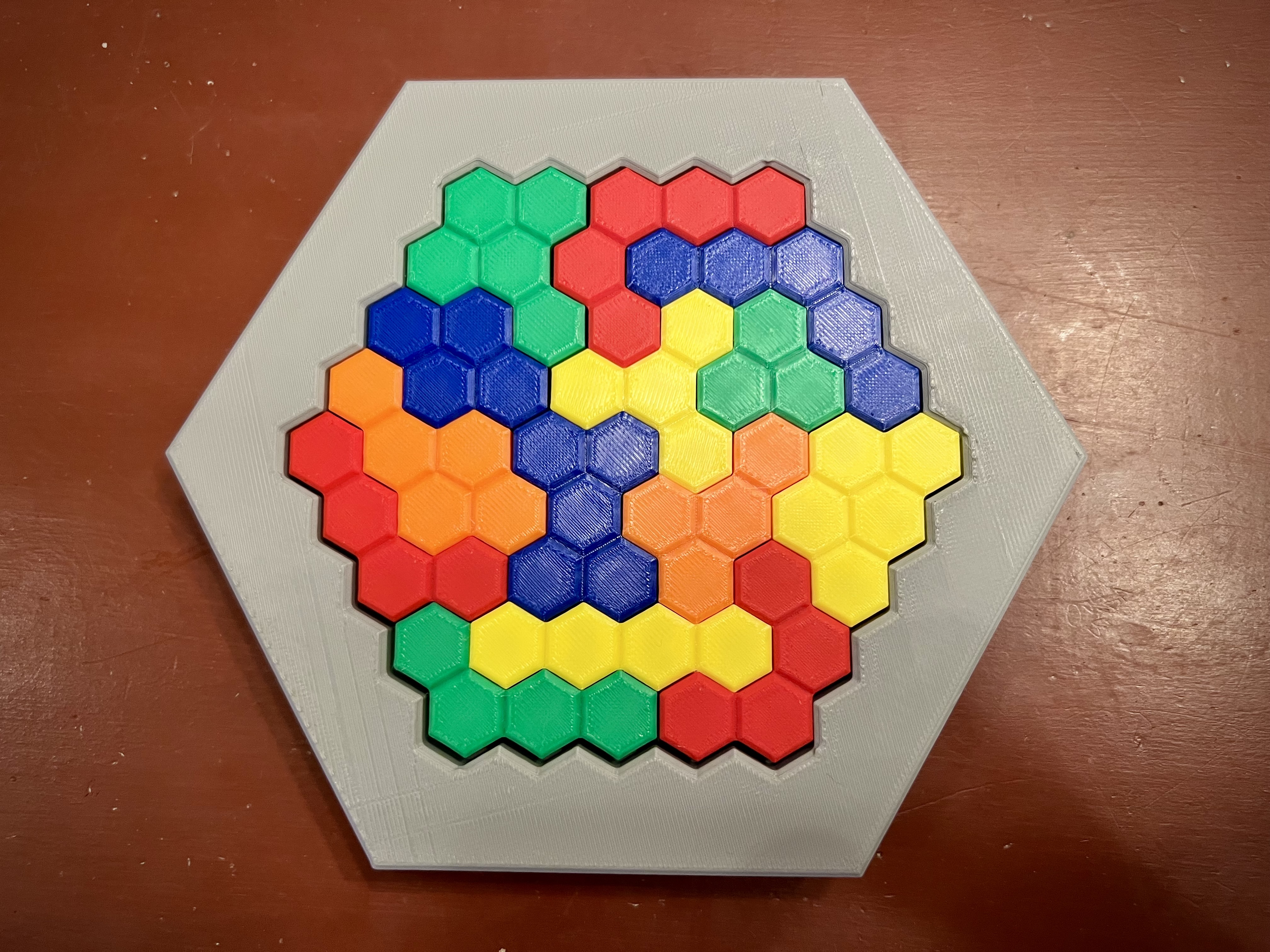 Hex Brain Teaser Puzzle
