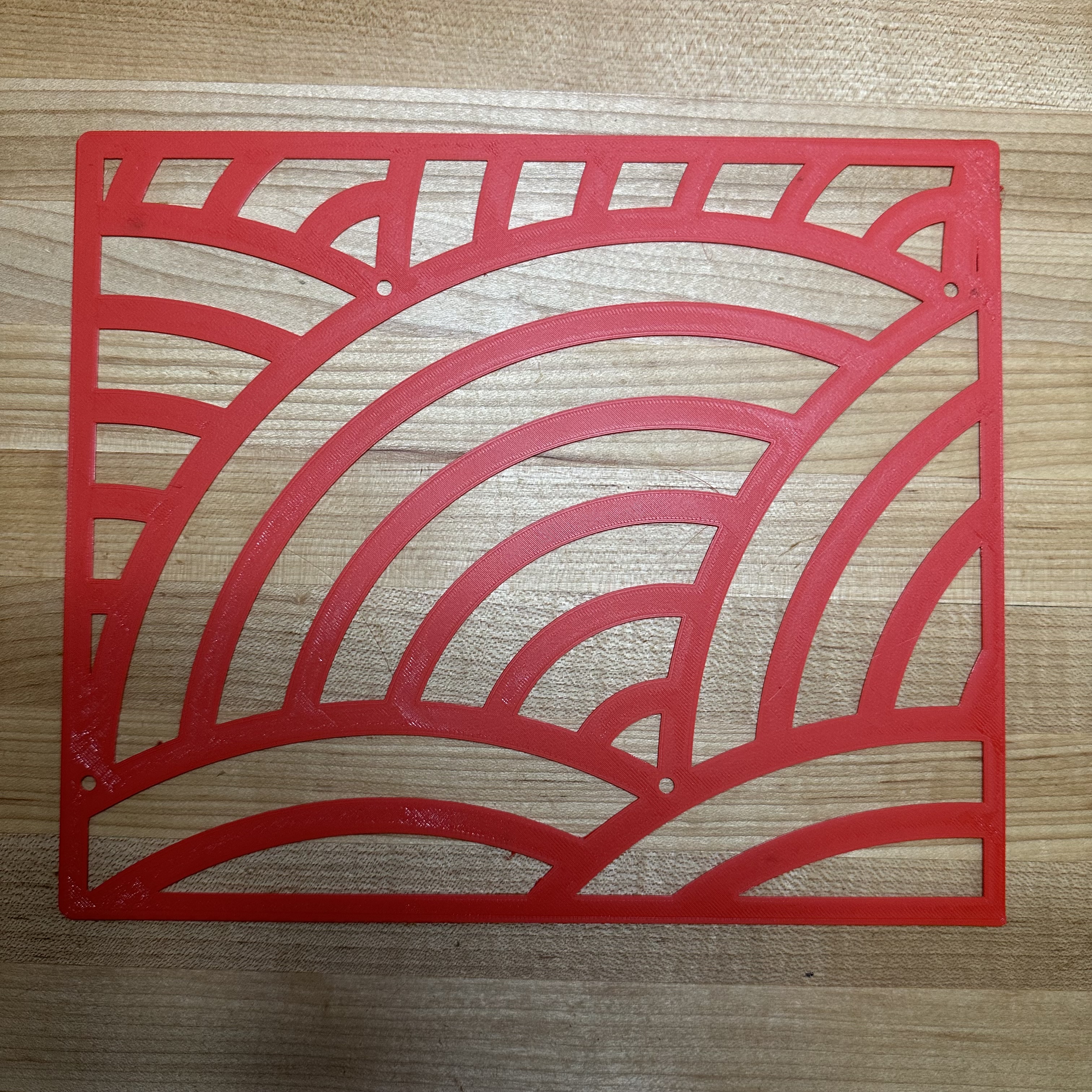 Baptist’s or Bishop’s Fan Quilting Template