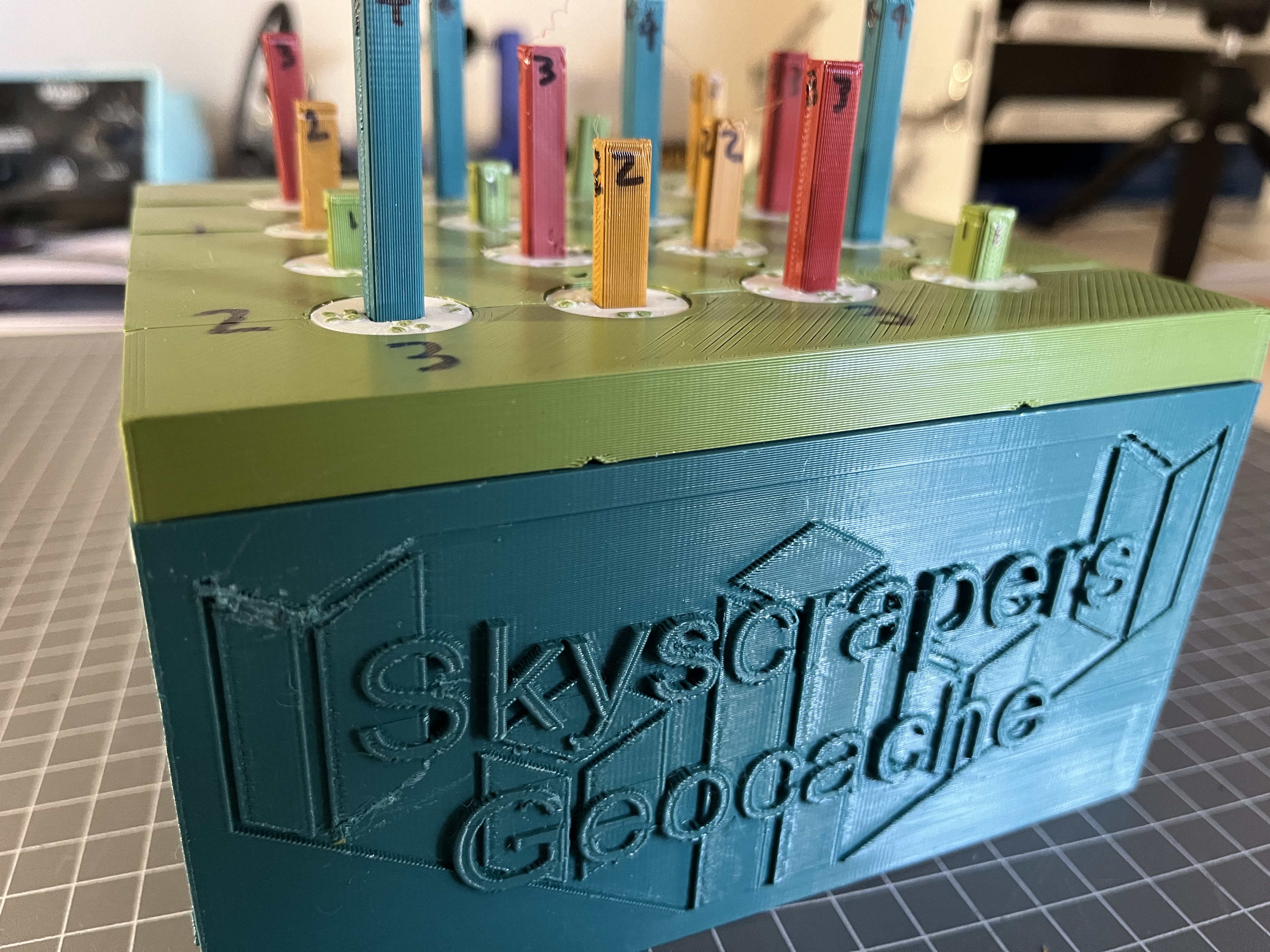 Customisable Skyscrapers Geocache