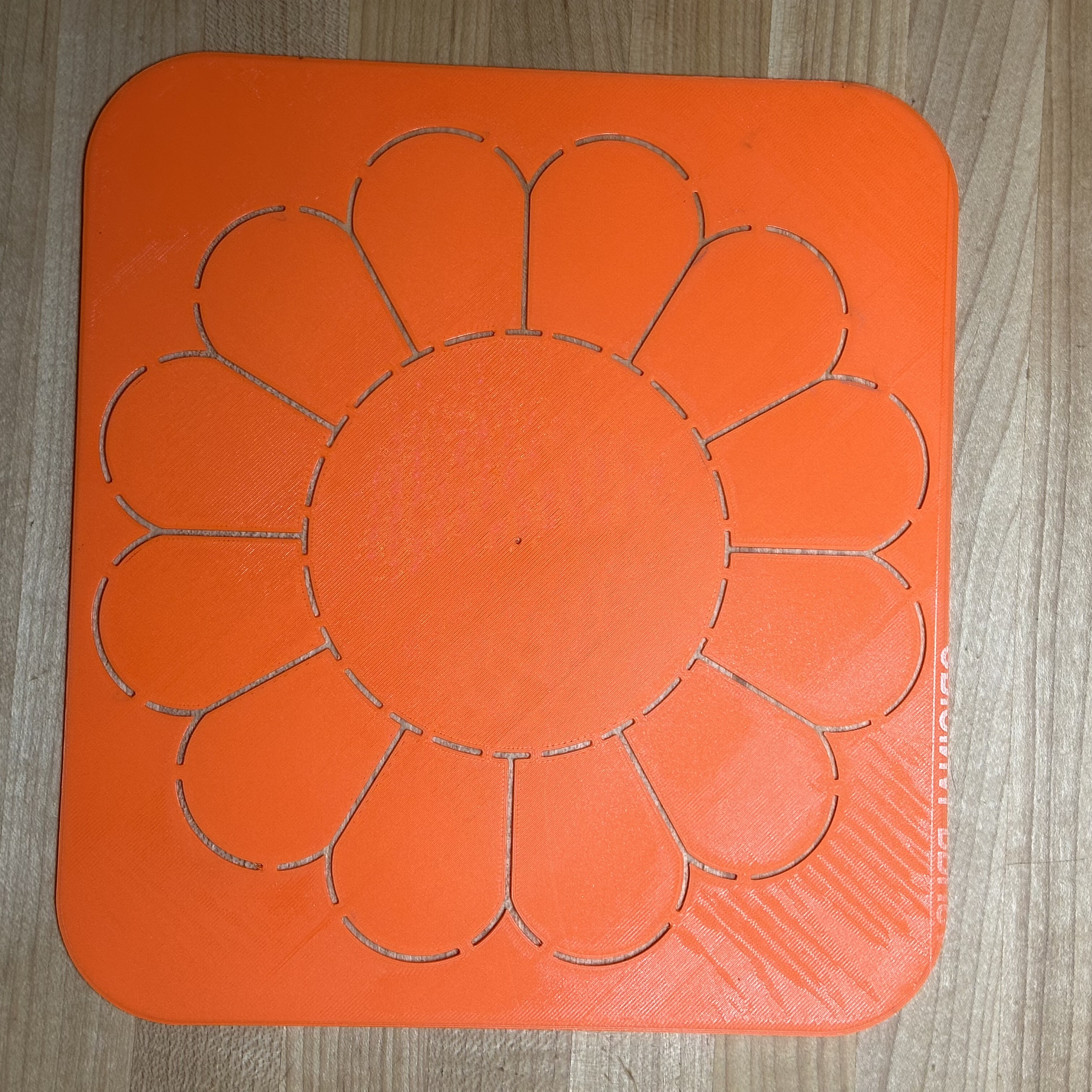 Dresden Flower Quilt Template
