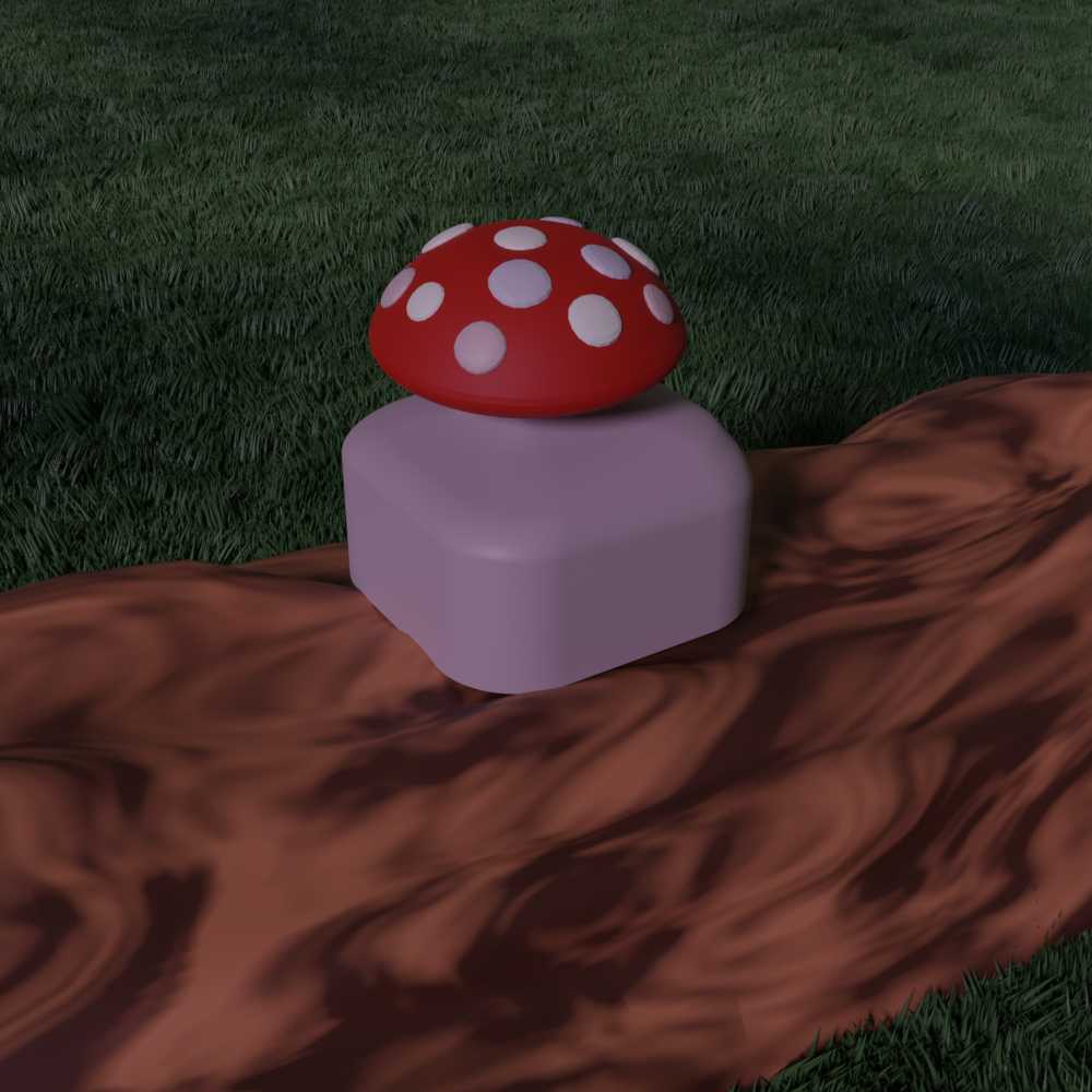 MUSHROOMS : KEYCAP N°1