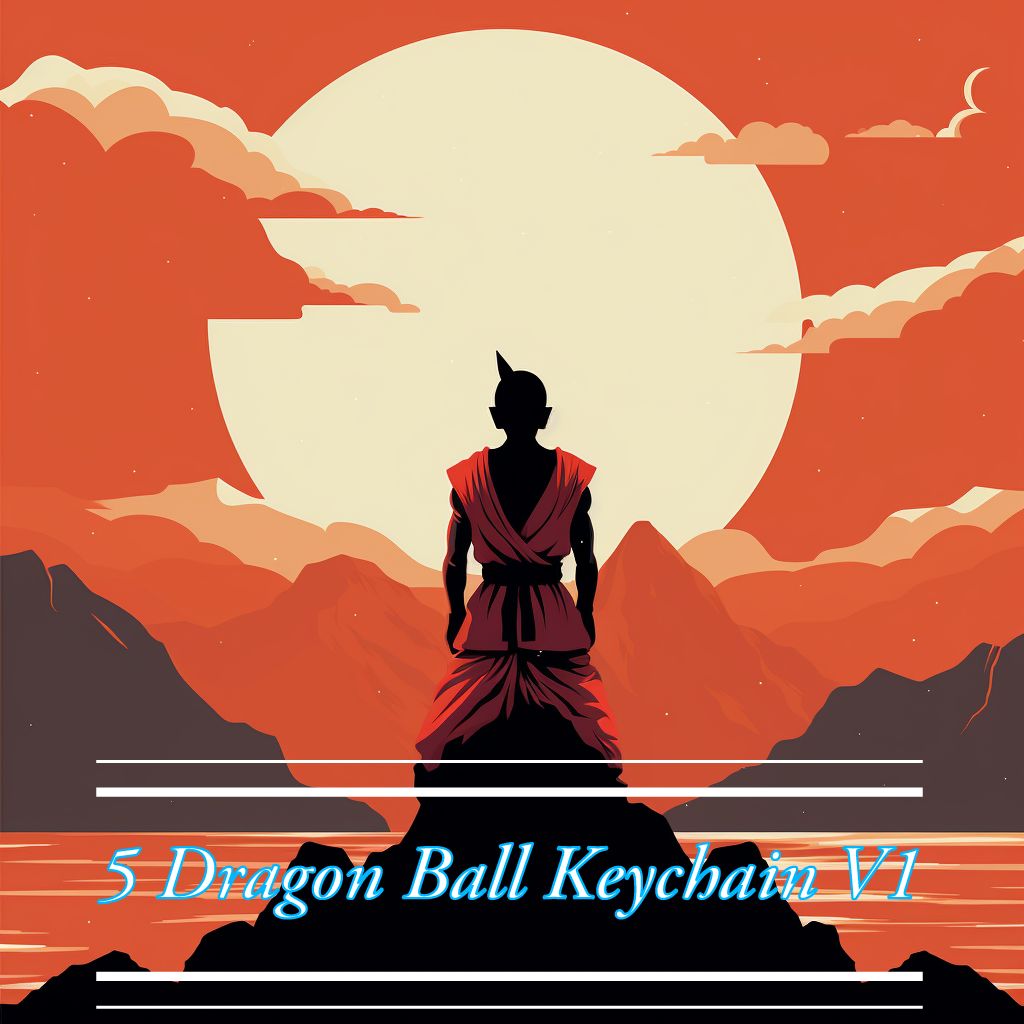 Dragon Ball keychain V1! 5 different characters! Follow Please!