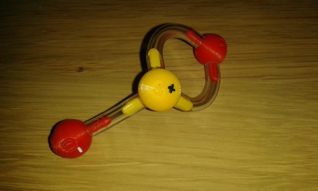Miniatura 13 do modelo 3D Molecular model set