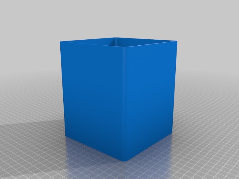 Miniatura 5 do modelo 3D Simple Square E14 Lampshade