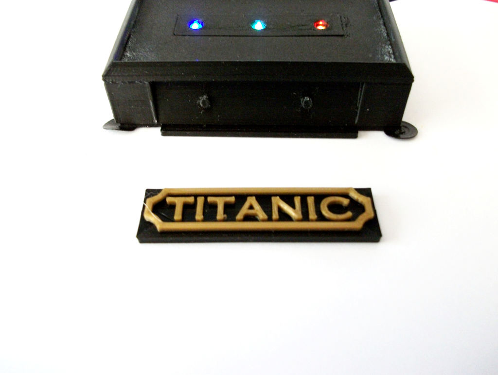 Illuminated Display Base for 3D Laser Engraved Acrylic Block by Cargy ...