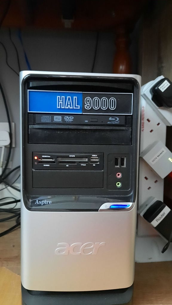 Slimline Disc and Drawer unit for PC