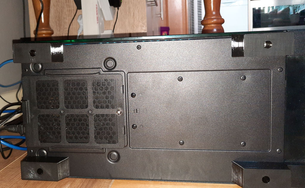 Taller Feet for Lenovo T5 PC Case (may work for other cases) von Cargy ...