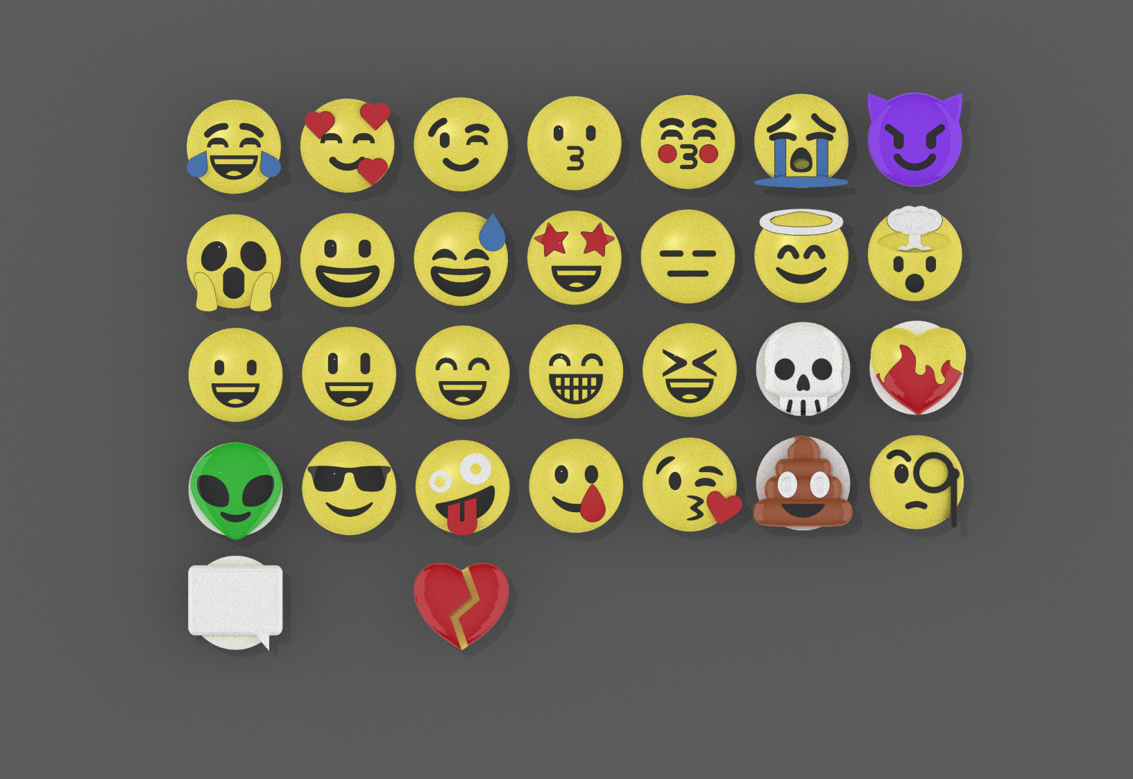 Cube 500 Emoji pack 1