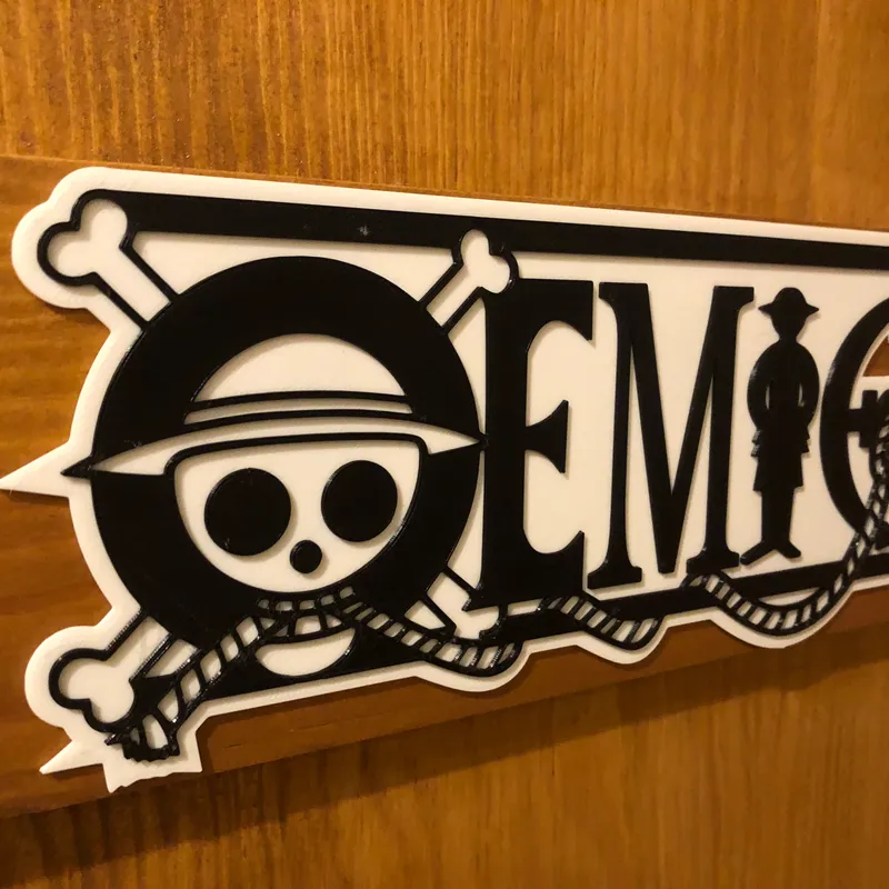 One Piece door name plate - EMIE by Regis, Download free STL model