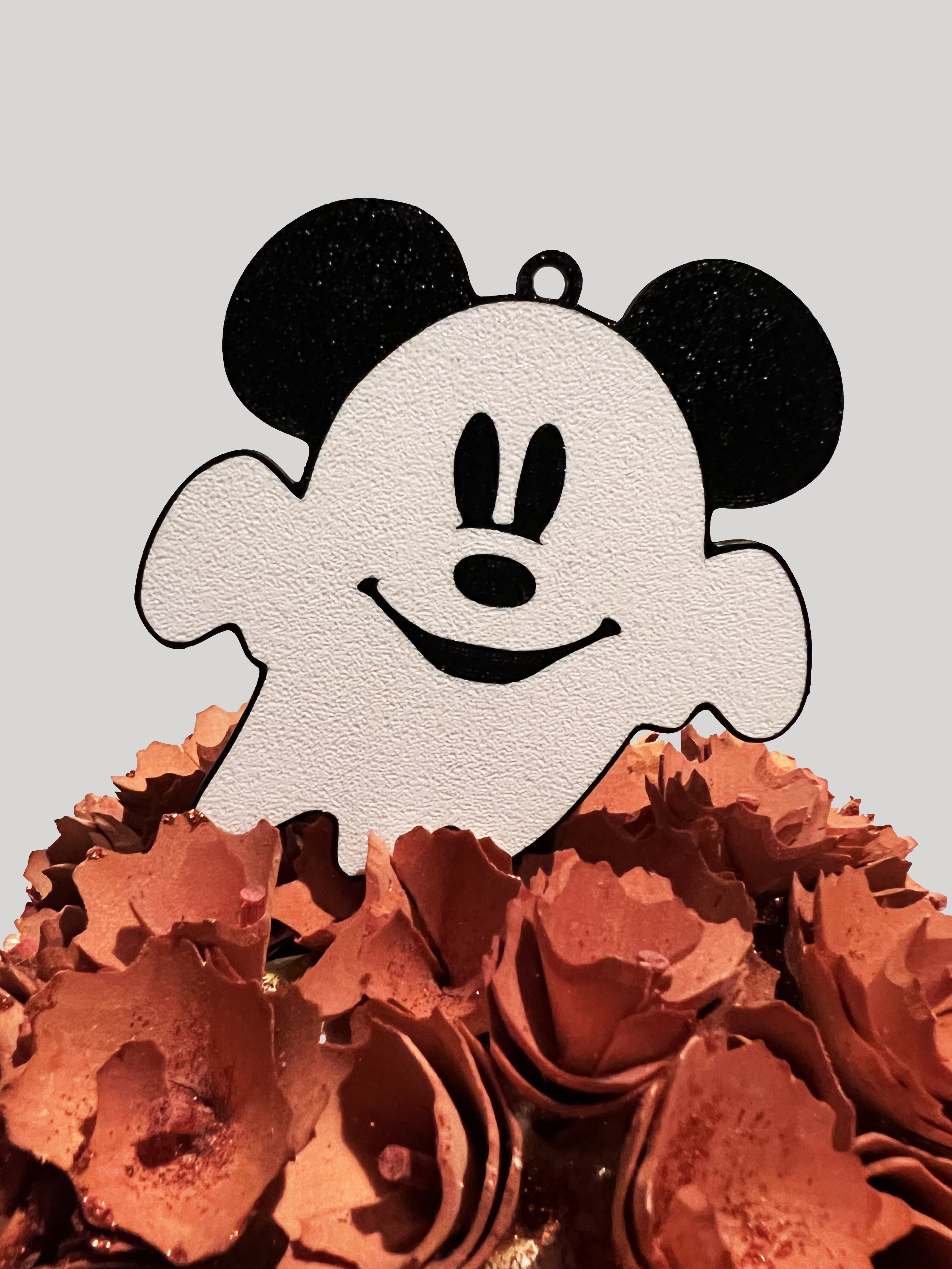 Mickey Ghost Key Chain