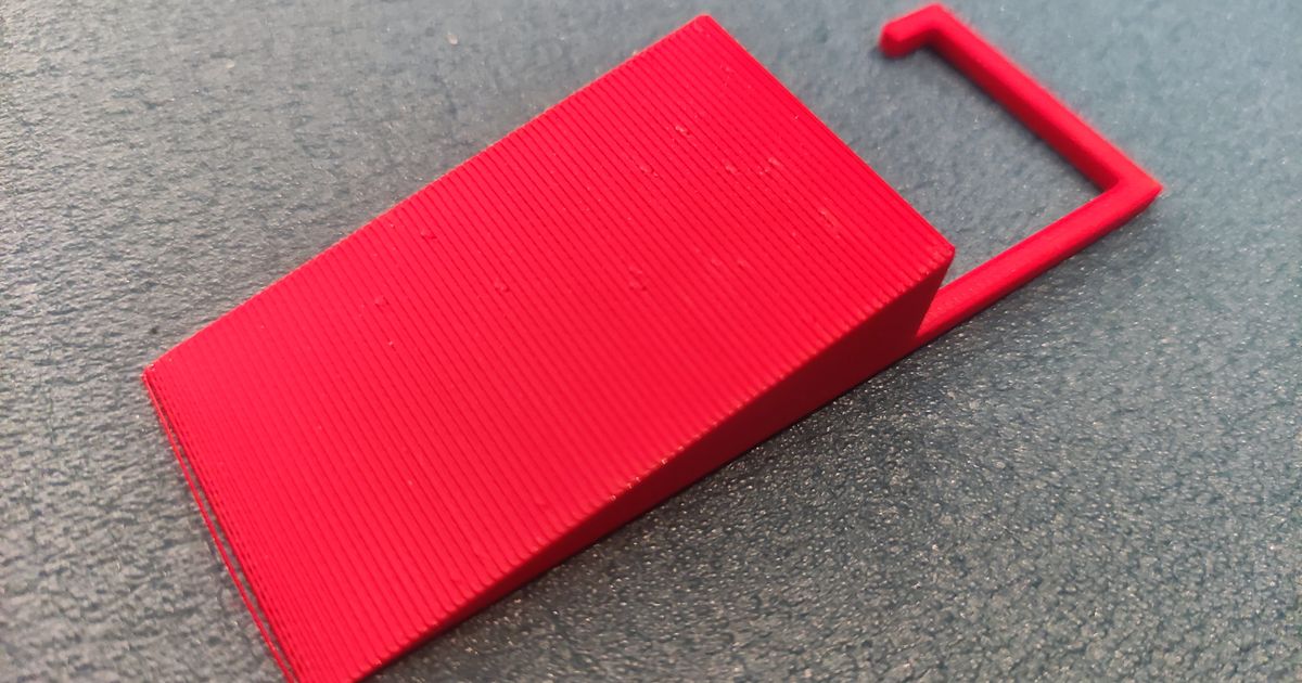 Classic parametric door holder by TeTeHacko Download free STL model