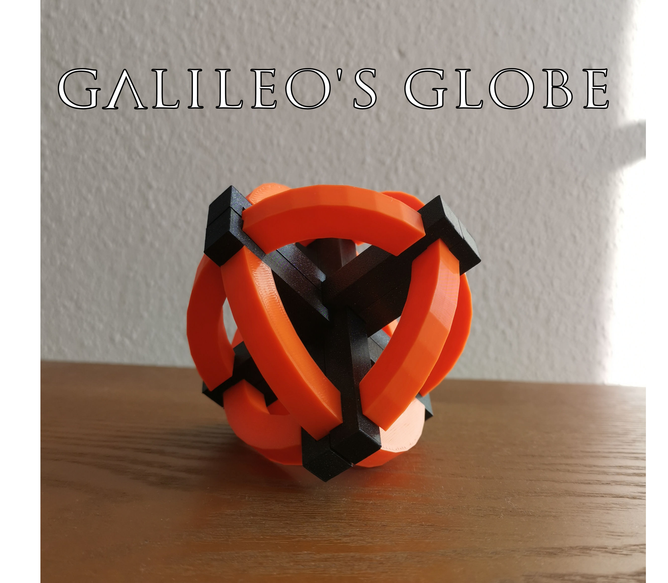 Galileo's Globe Puzzle by MadMango Download free STL model