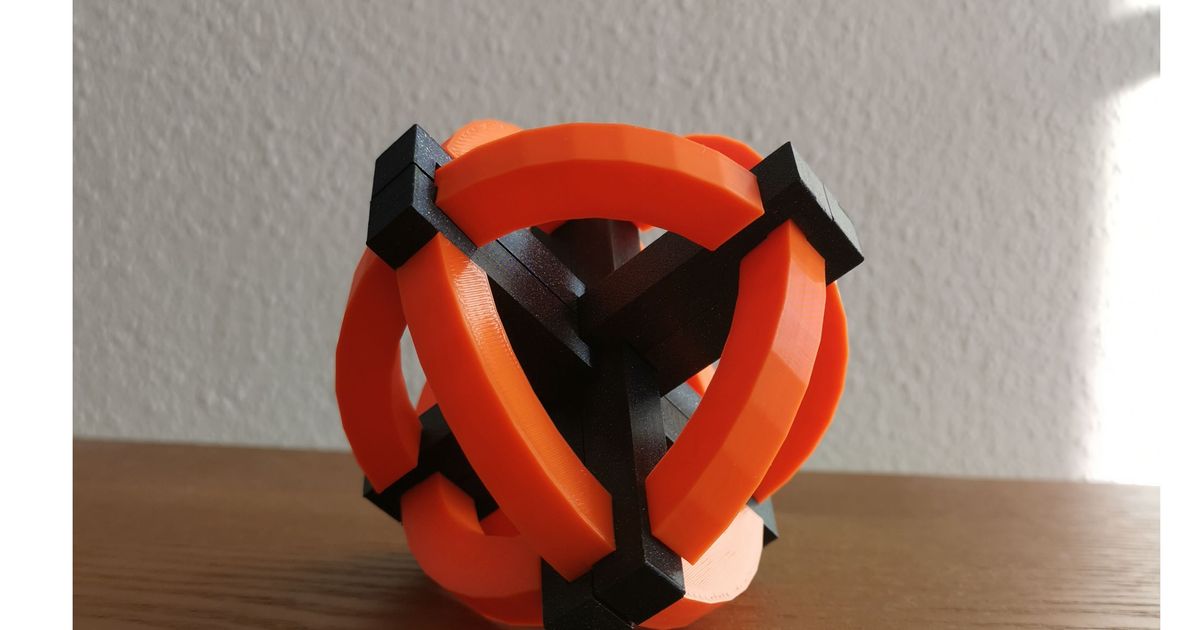 Galileo's Globe Puzzle by MadMango Download free STL model