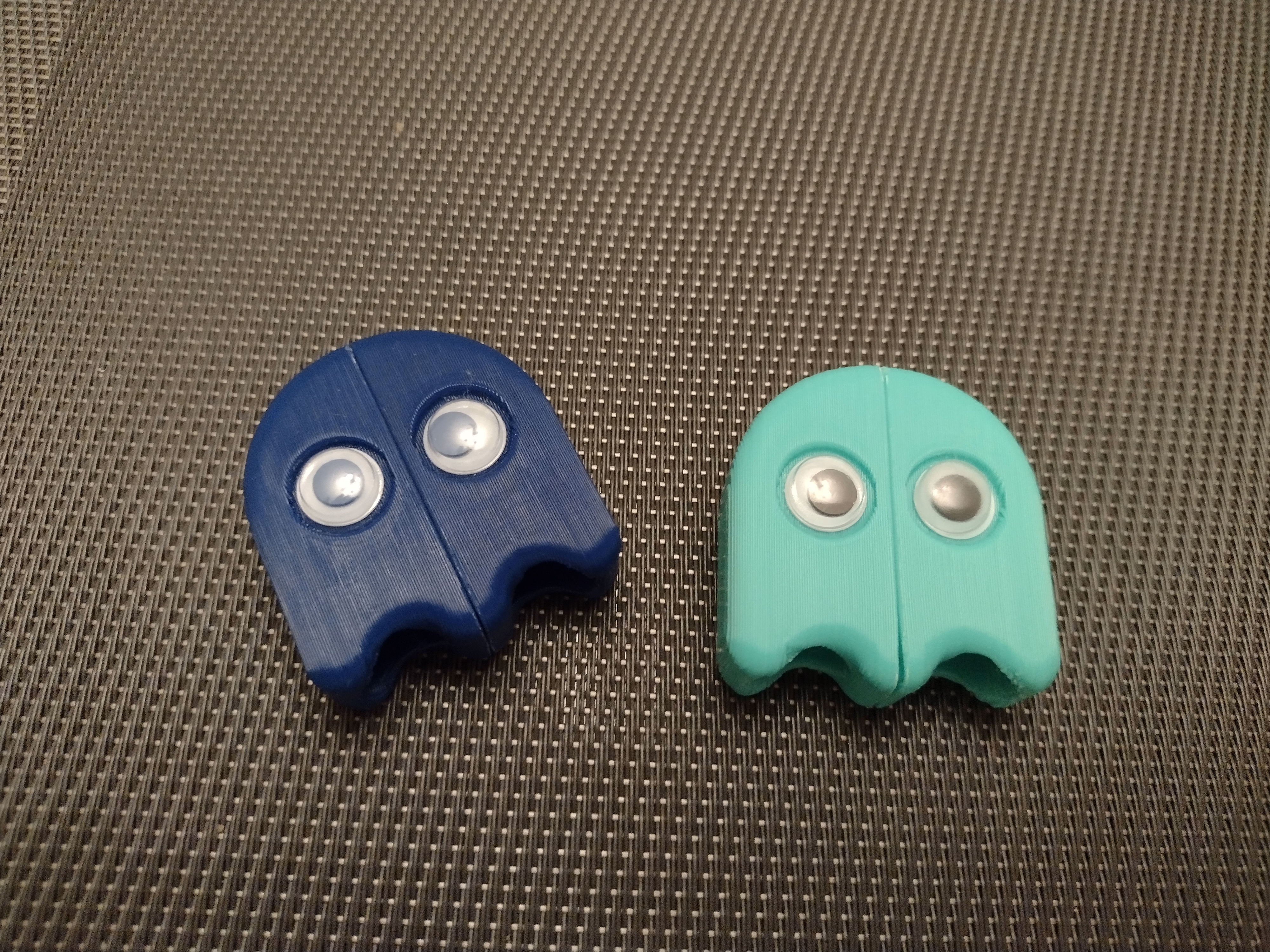 Miniatura 3 do modelo 3D Pac Man Ghost Zipper Pull - Remix