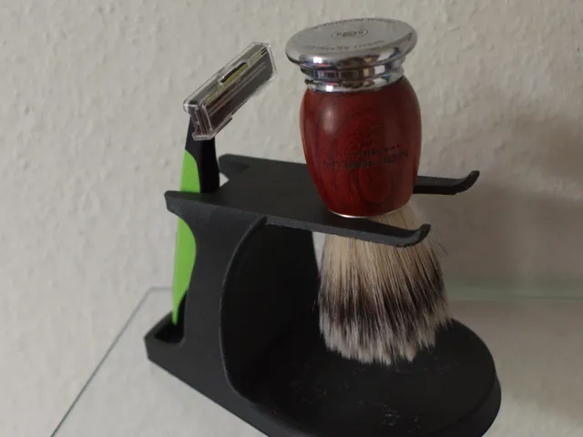 Shaving brush holder