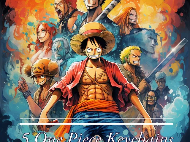 One Piece keychain! 5 different characters! Follow Please!