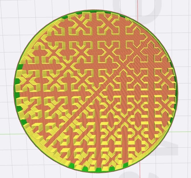 Miniatura 8 do modelo 3D Infill Coasters