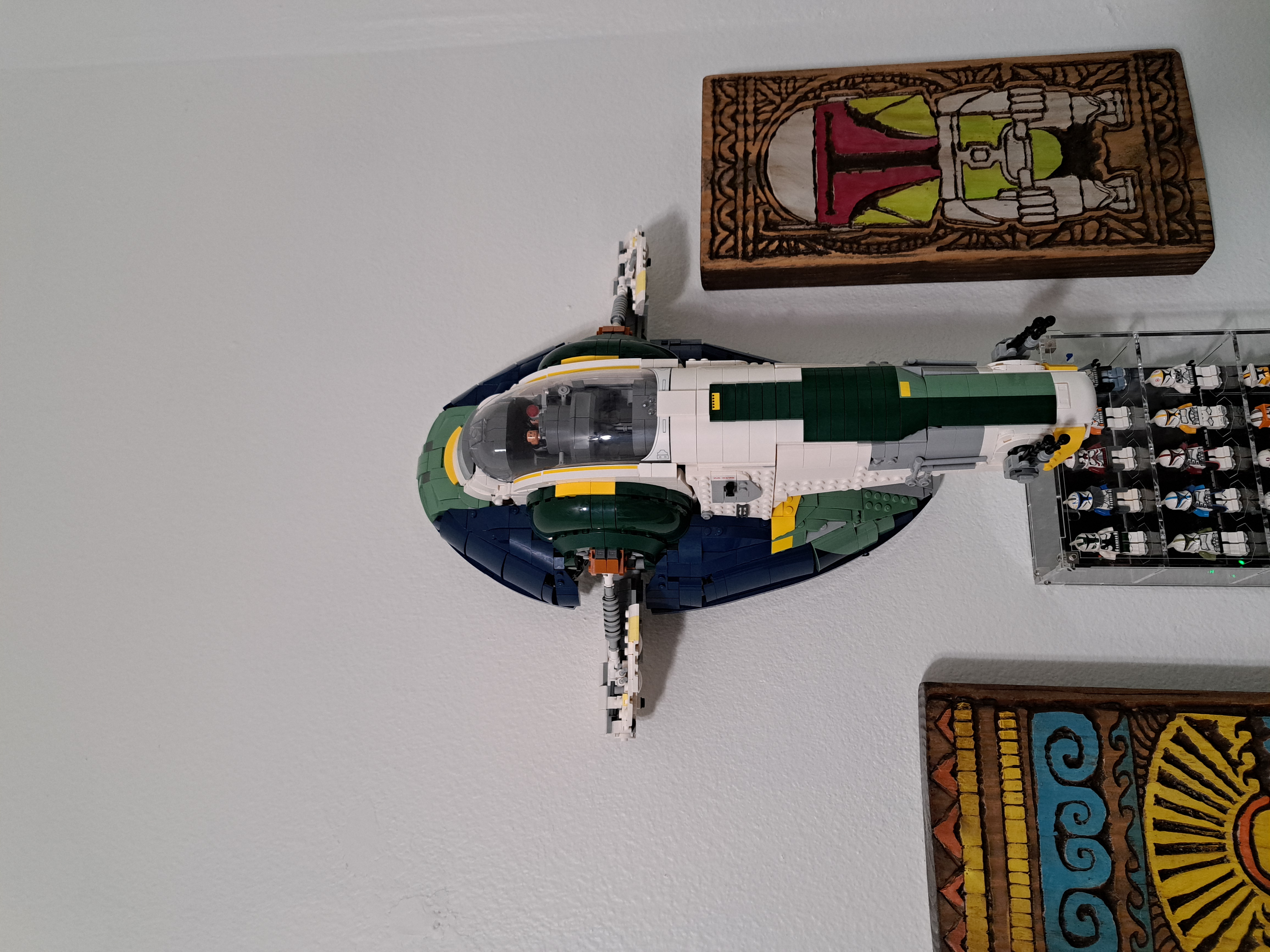 UCS Jango Fetts Starship (Slave1) Wall Mount