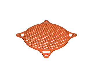 80x80mm Fan Grid by Garage Maker | Download free STL model | Printables.com