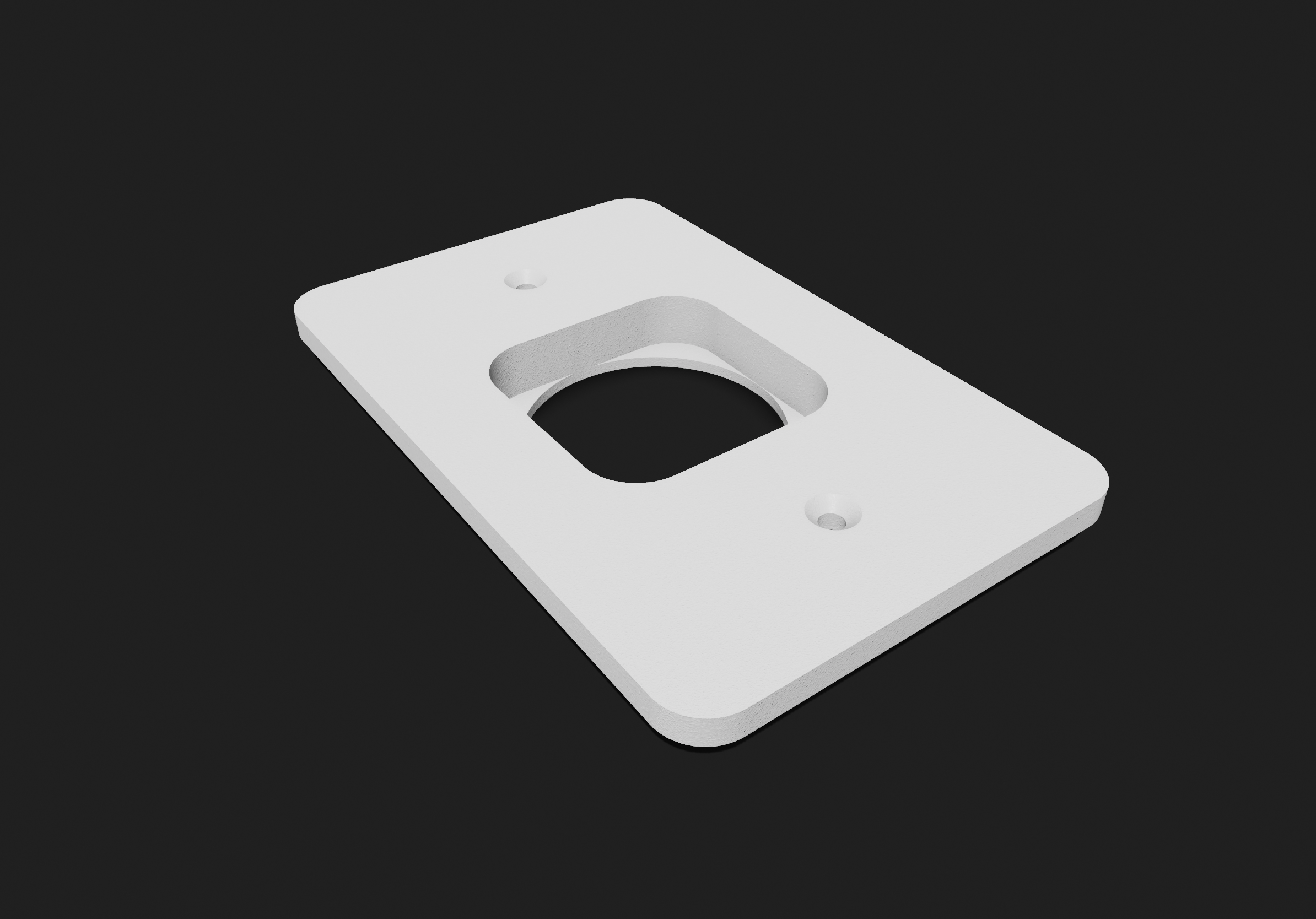 Aqara Wireless Mini Switch Wall Mount Face Plate by hanshotfirst