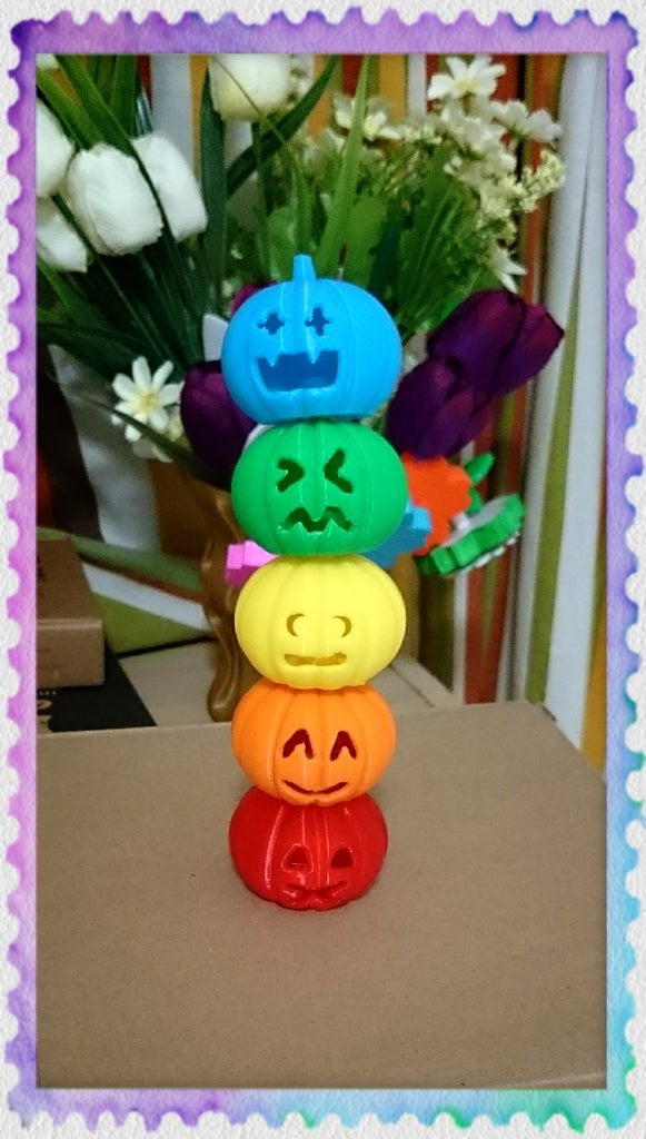 Miniatura 2 do modelo 3D Halloween Pumpkin Lantern(small)