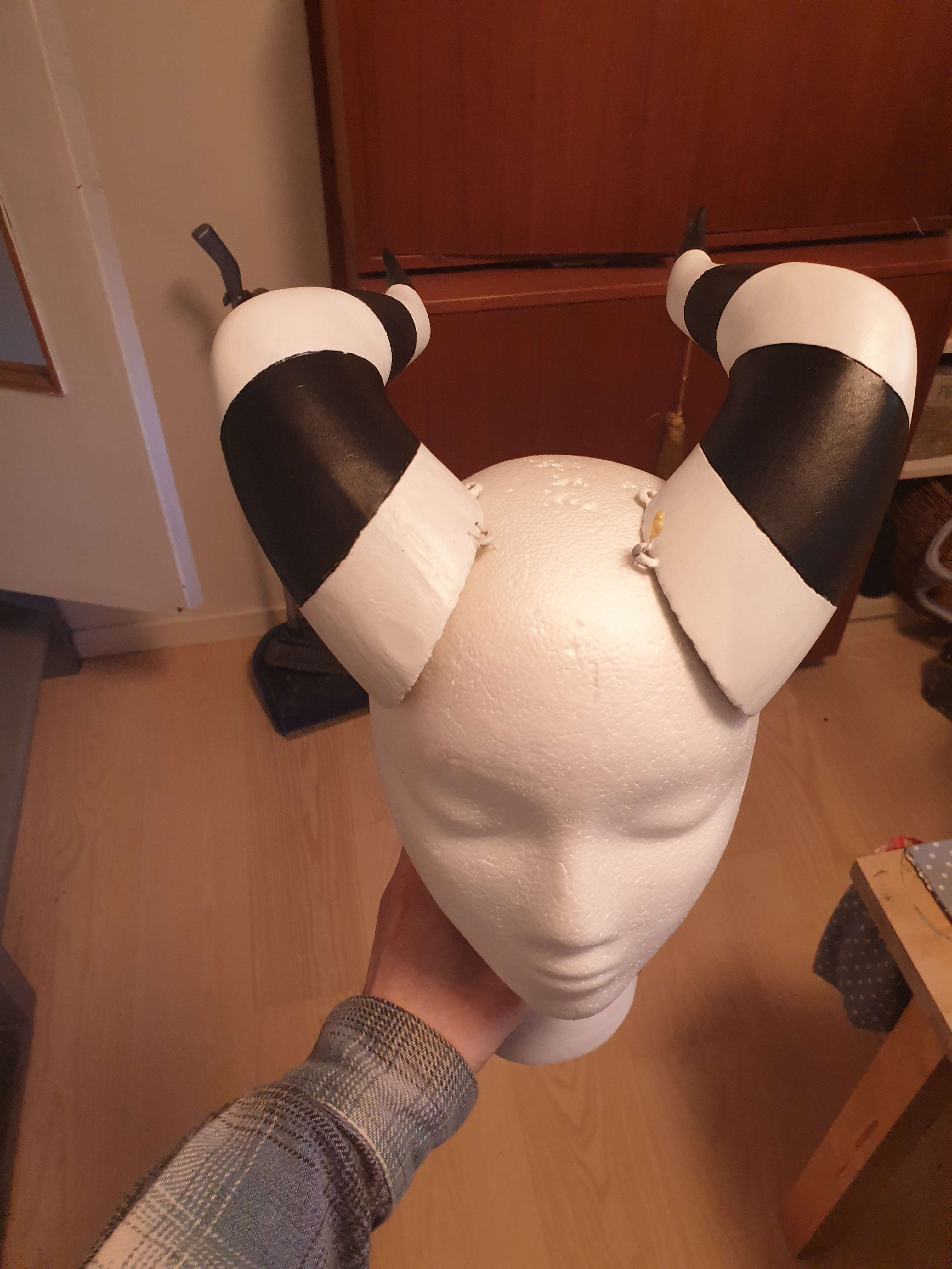 Moxxie cosplay horns Helluva Boss by Flickerwizz Download free STL