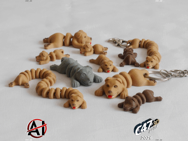 Flexi Staffordshire Snek 3D model