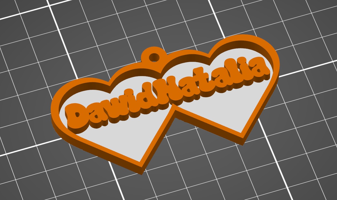 Walentines hearts Dawid Natalia