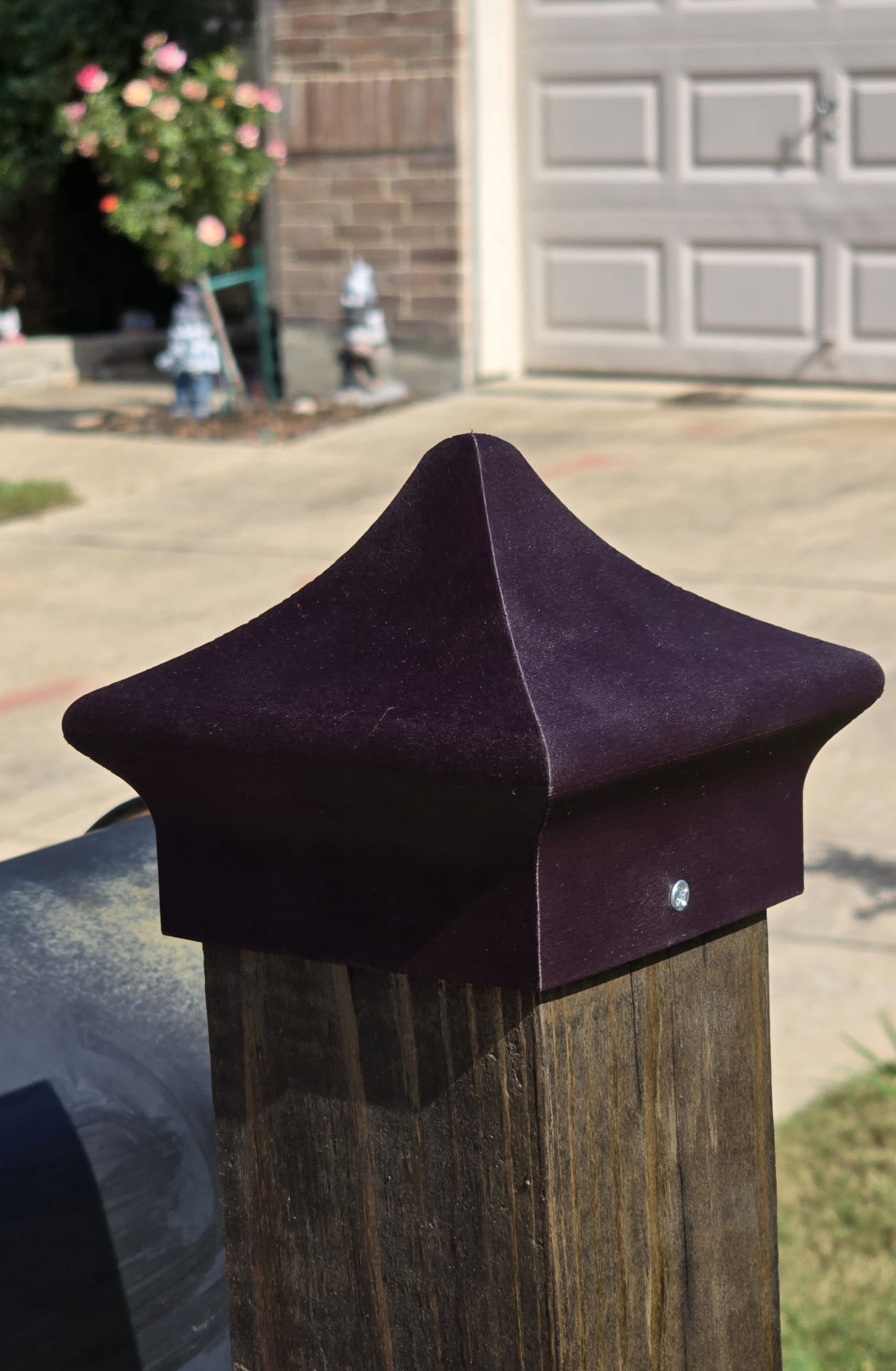 Mailbox Post Cap for US sized posts