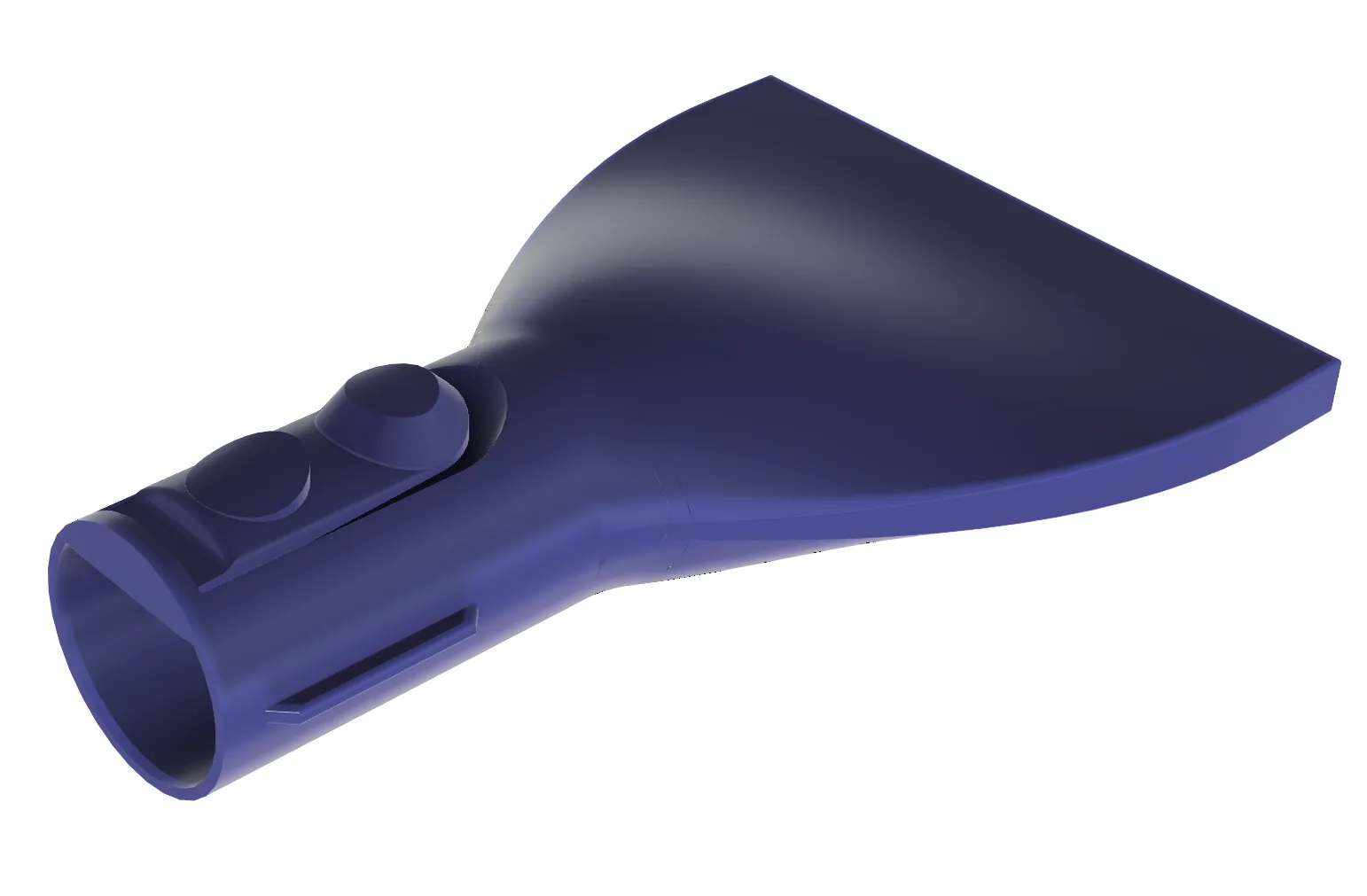 Plat mondstuk van 100 x 4 mm voor Dyson V7 en nieuwer