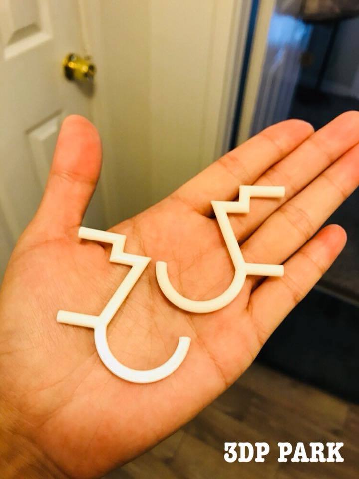 Pegboard Hook by 3DP_Park Download free STL model