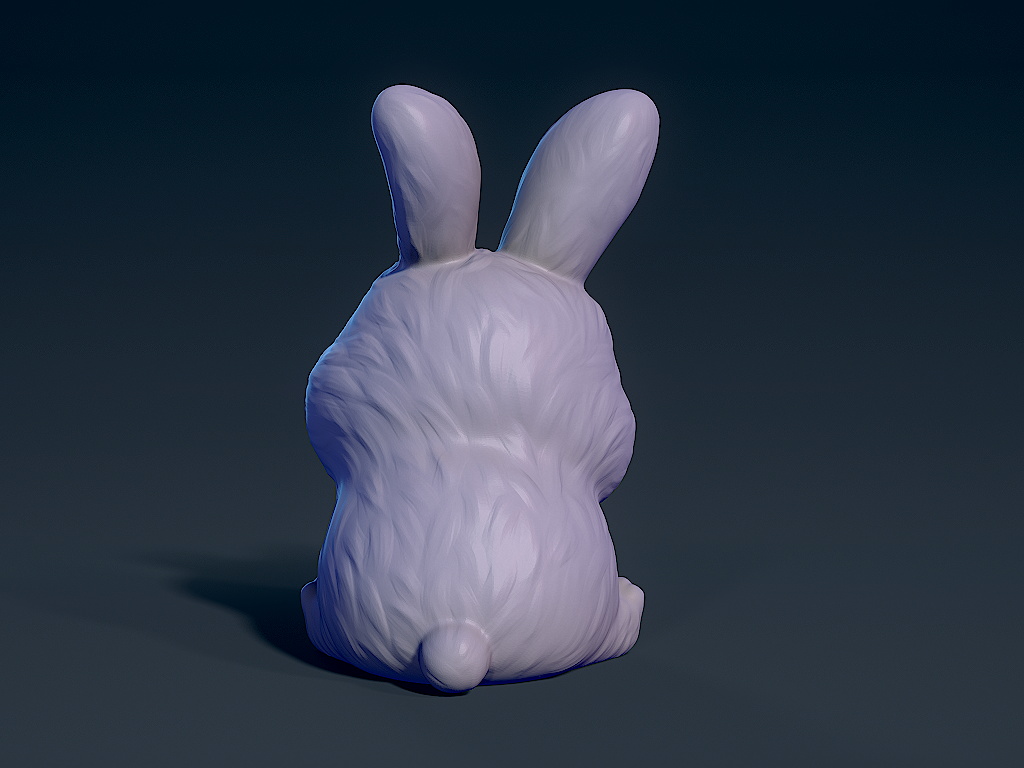 Miniatura 2 do modelo 3D Cute Rabbit