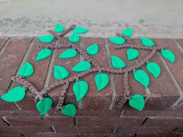 Print-in-place Flexi Vine
