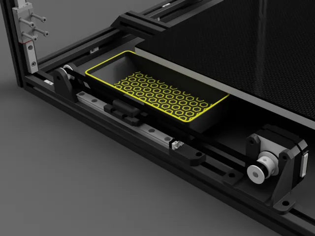 Goose moveable tray