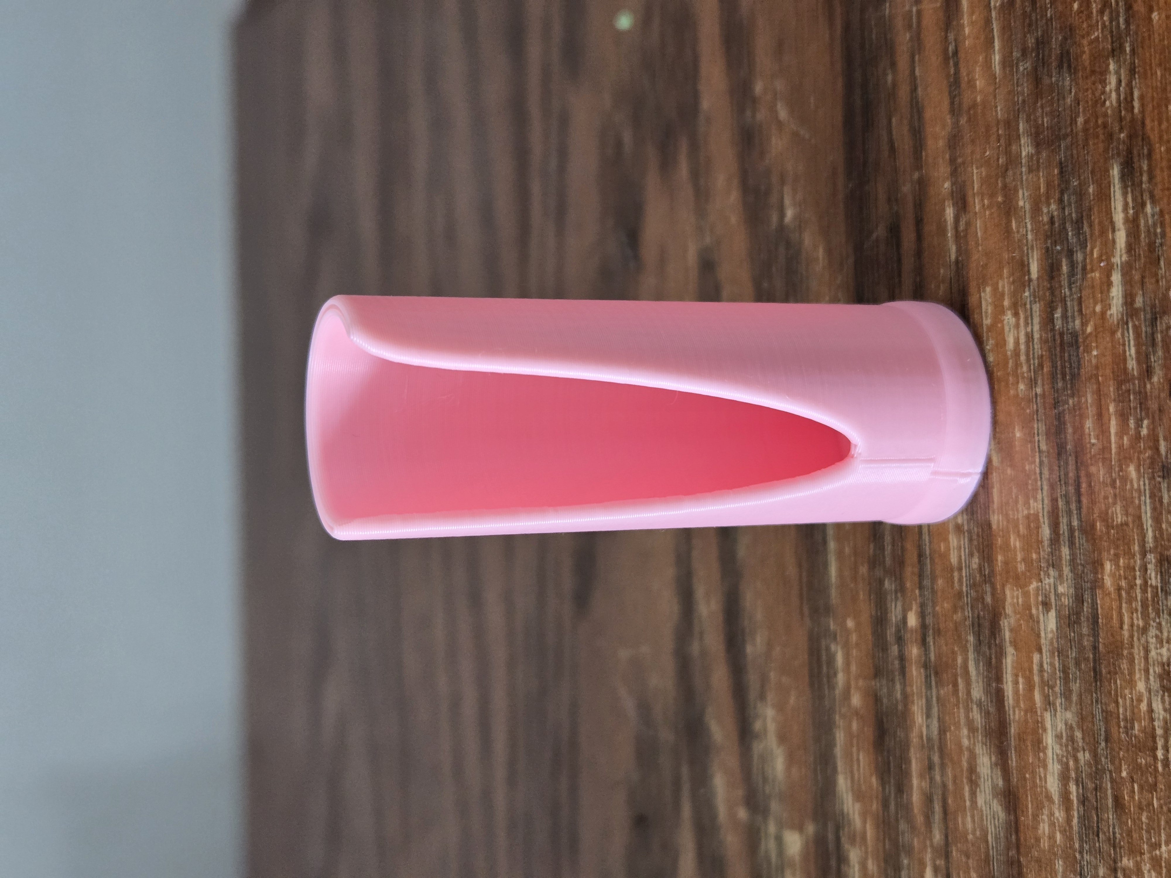 Chapstick holder with mounting plate