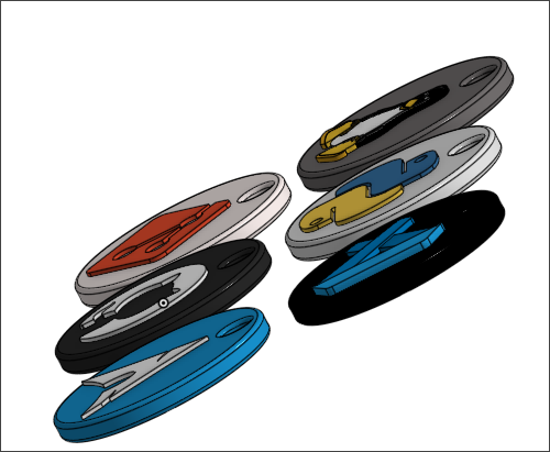 Miniatura 3 do modelo 3D Developer Keychains