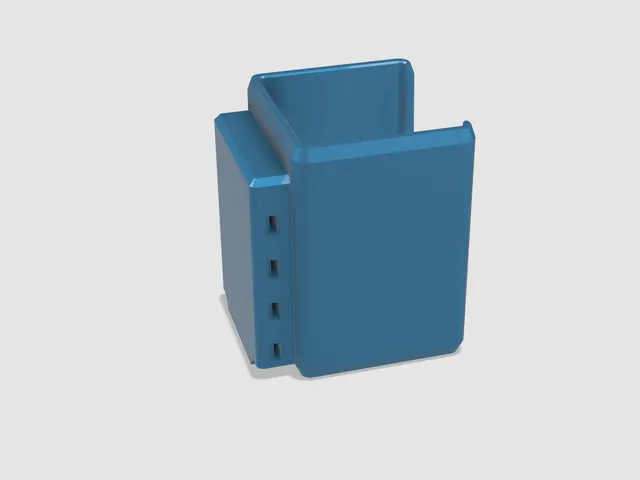 Anker 737 PowerCore 24K bracket for flat surfaces (tie straps required)